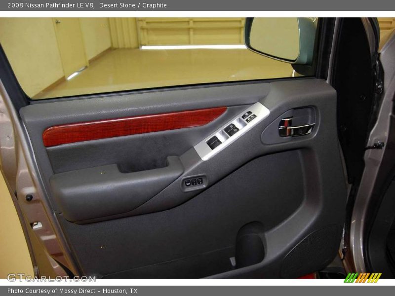 Desert Stone / Graphite 2008 Nissan Pathfinder LE V8