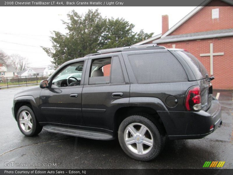 Black Granite Metallic / Light Gray 2008 Chevrolet TrailBlazer LT 4x4