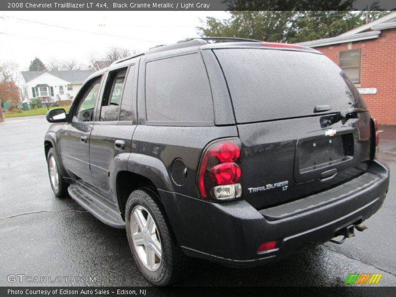 Black Granite Metallic / Light Gray 2008 Chevrolet TrailBlazer LT 4x4