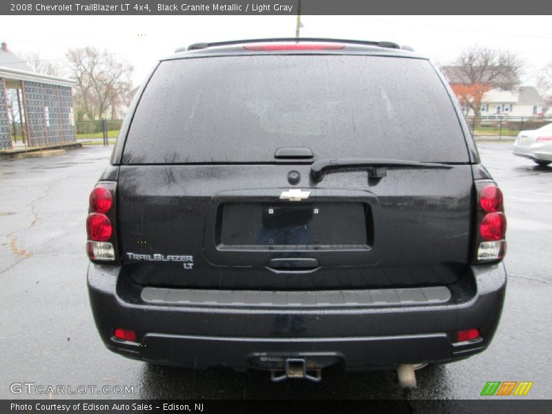 Black Granite Metallic / Light Gray 2008 Chevrolet TrailBlazer LT 4x4