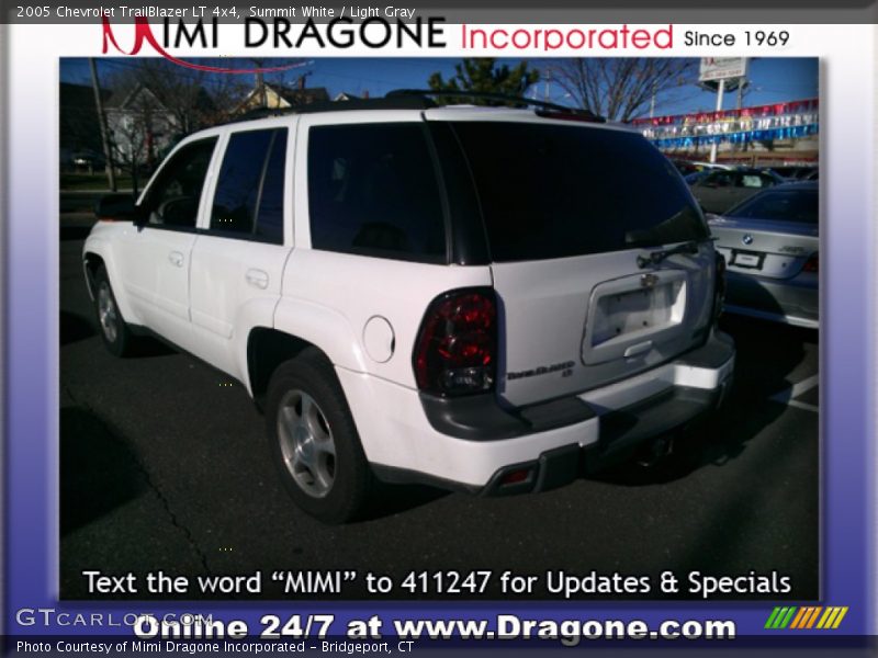Summit White / Light Gray 2005 Chevrolet TrailBlazer LT 4x4