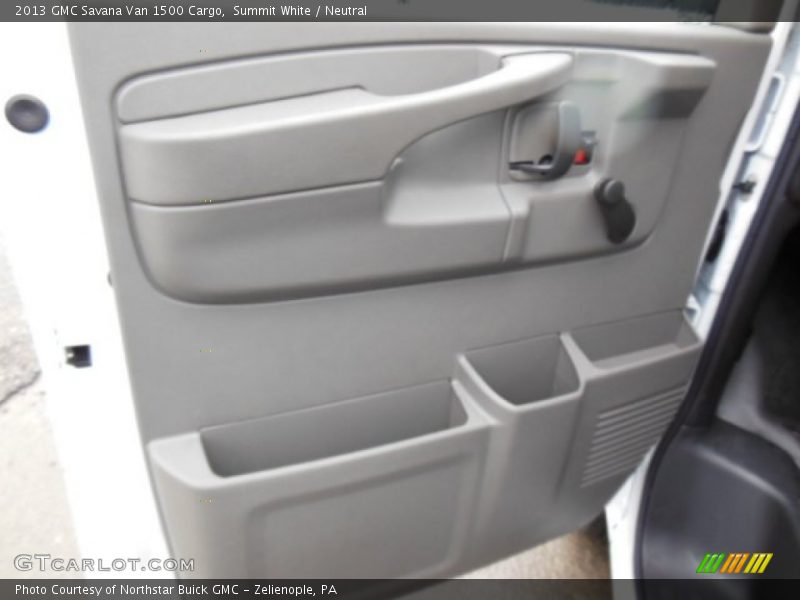Summit White / Neutral 2013 GMC Savana Van 1500 Cargo
