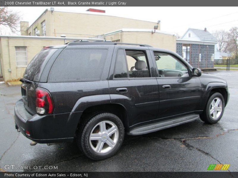 Black Granite Metallic / Light Gray 2008 Chevrolet TrailBlazer LT 4x4