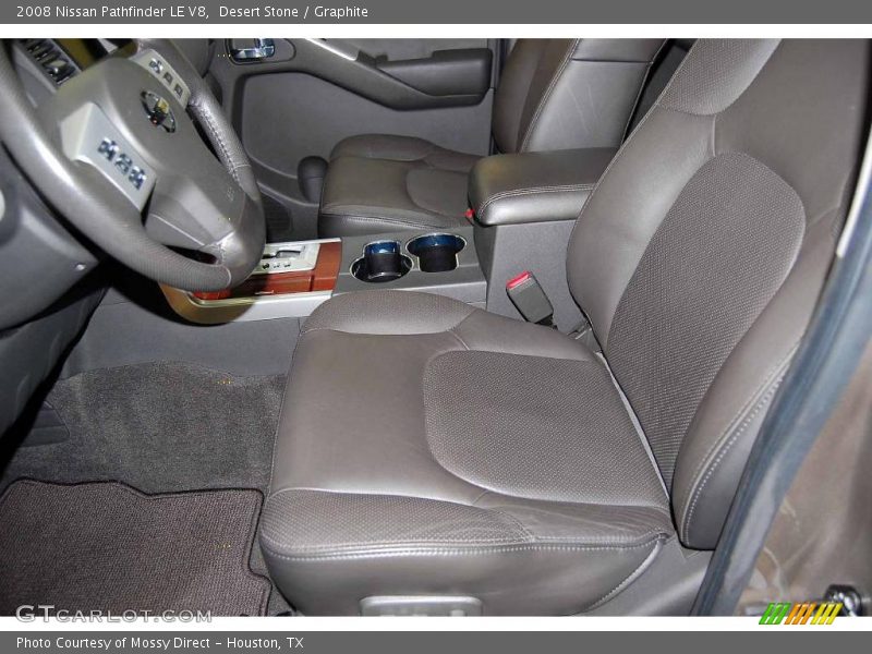 Desert Stone / Graphite 2008 Nissan Pathfinder LE V8