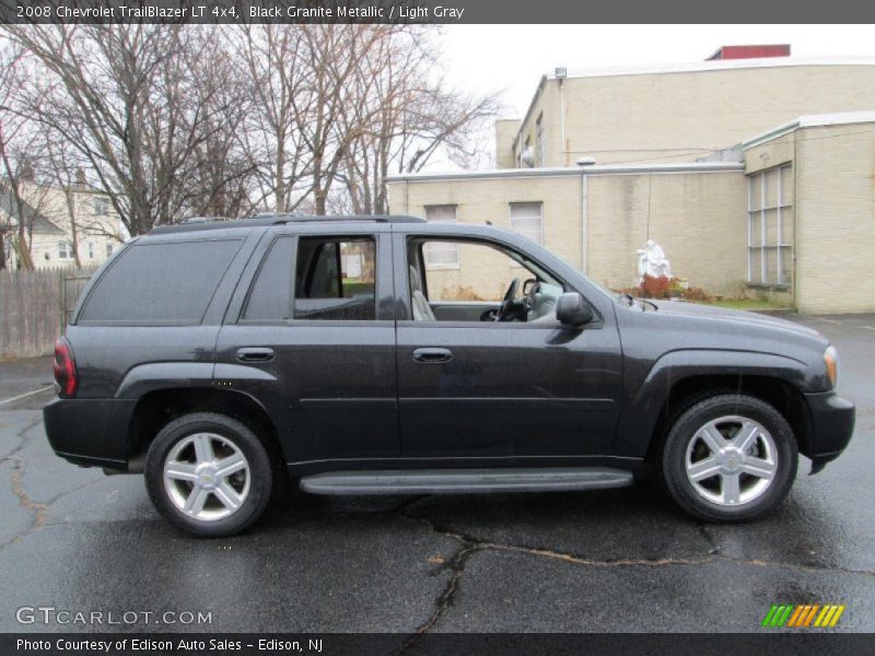 Black Granite Metallic / Light Gray 2008 Chevrolet TrailBlazer LT 4x4