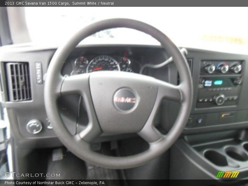 Summit White / Neutral 2013 GMC Savana Van 1500 Cargo