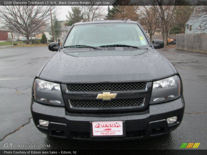 Black Granite Metallic / Light Gray 2008 Chevrolet TrailBlazer LT 4x4