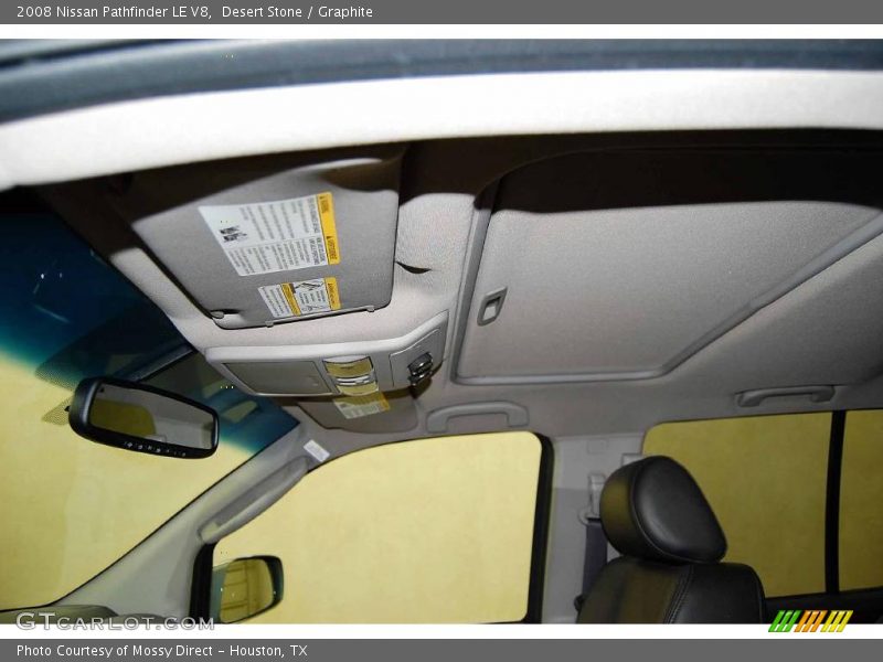 Desert Stone / Graphite 2008 Nissan Pathfinder LE V8