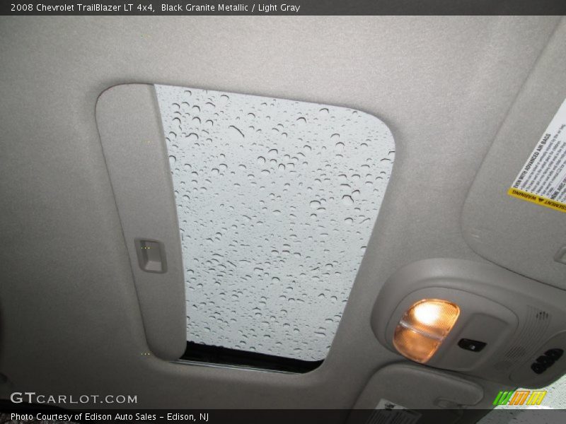 Black Granite Metallic / Light Gray 2008 Chevrolet TrailBlazer LT 4x4