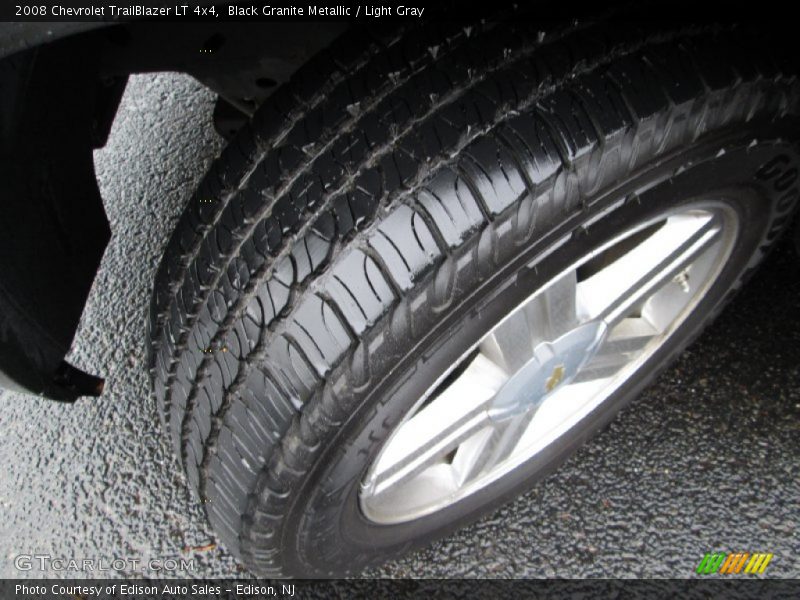 Black Granite Metallic / Light Gray 2008 Chevrolet TrailBlazer LT 4x4