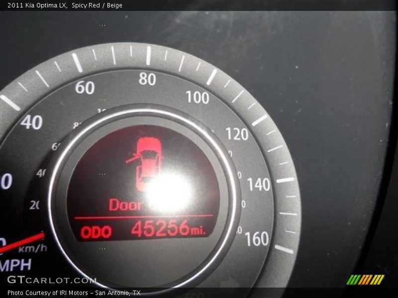 Spicy Red / Beige 2011 Kia Optima LX