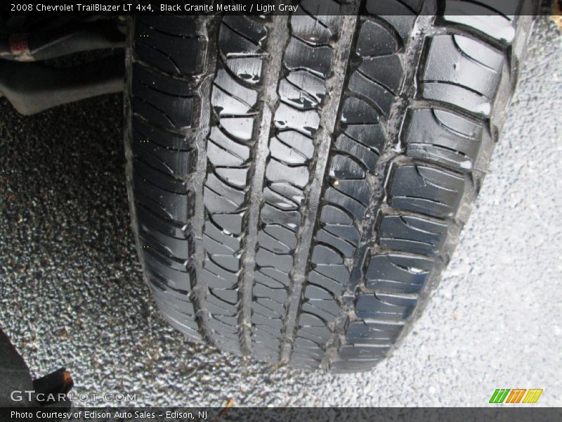 Black Granite Metallic / Light Gray 2008 Chevrolet TrailBlazer LT 4x4