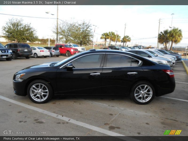 Super Black / Charcoal 2010 Nissan Maxima 3.5 SV