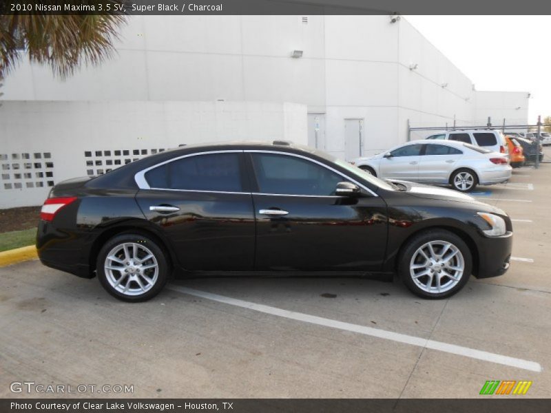 Super Black / Charcoal 2010 Nissan Maxima 3.5 SV