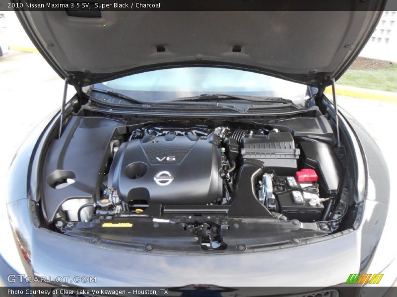 Super Black / Charcoal 2010 Nissan Maxima 3.5 SV