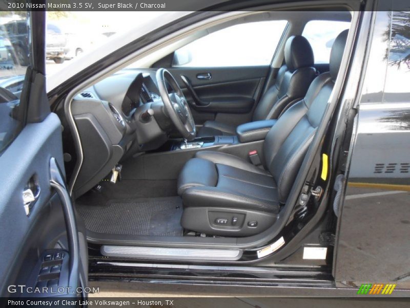 Super Black / Charcoal 2010 Nissan Maxima 3.5 SV