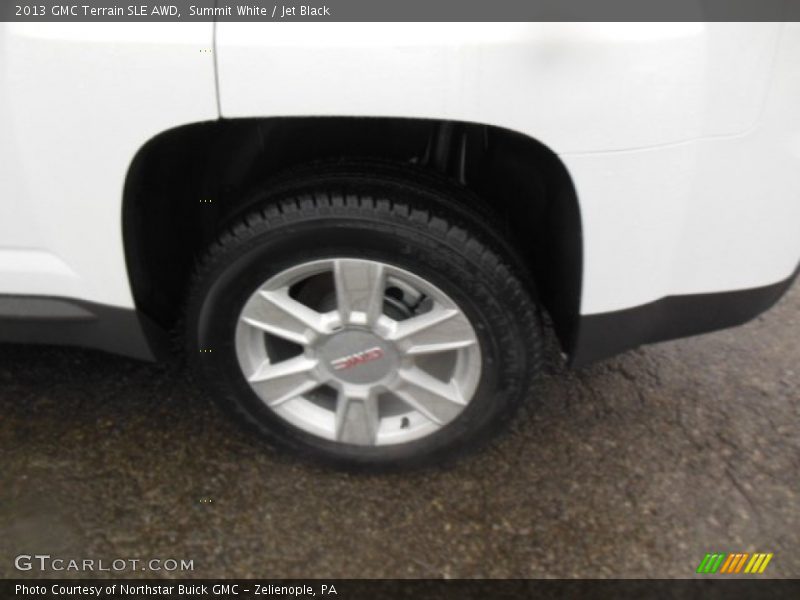 Summit White / Jet Black 2013 GMC Terrain SLE AWD