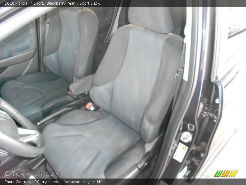 Blackberry Pearl / Sport Black 2010 Honda Fit Sport