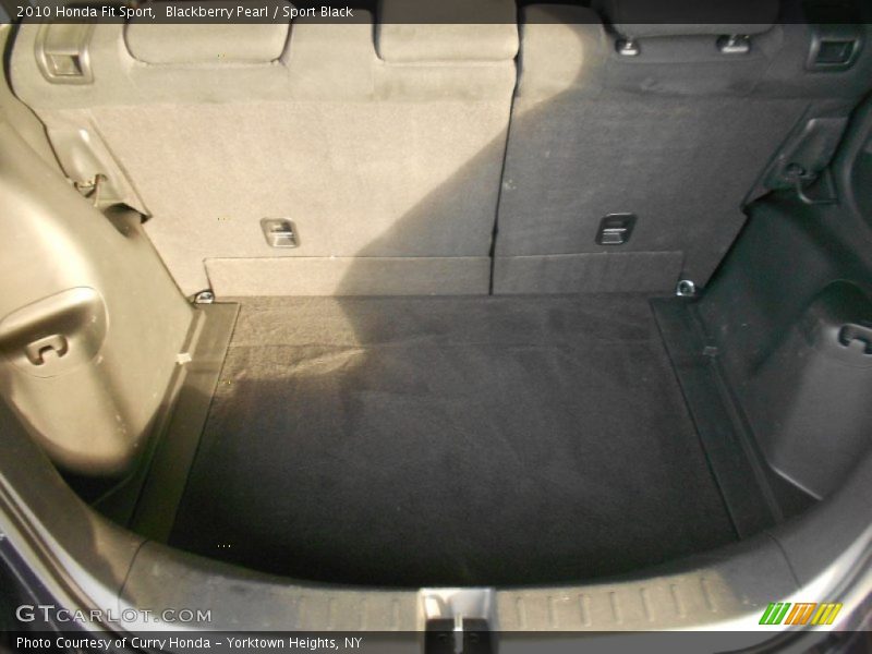 Blackberry Pearl / Sport Black 2010 Honda Fit Sport