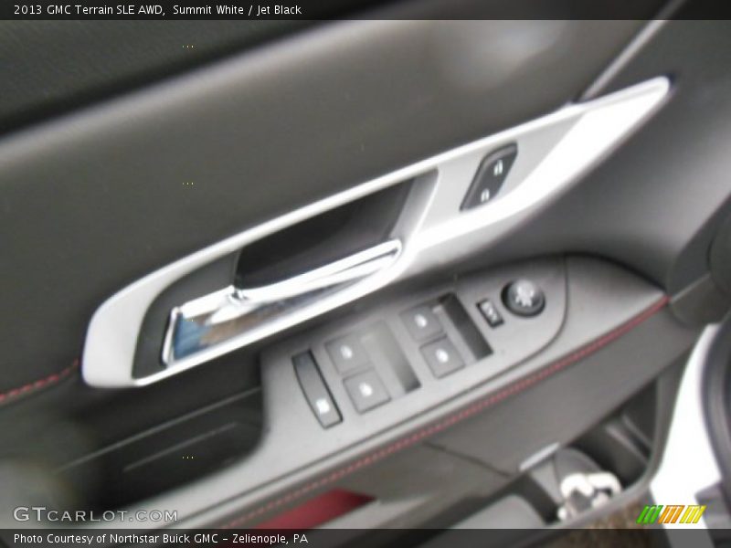 Summit White / Jet Black 2013 GMC Terrain SLE AWD