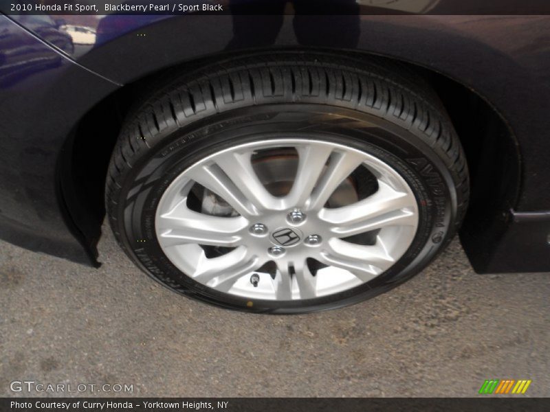 Blackberry Pearl / Sport Black 2010 Honda Fit Sport