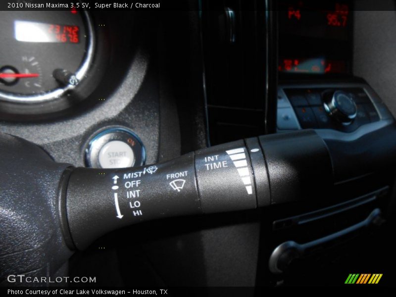 Super Black / Charcoal 2010 Nissan Maxima 3.5 SV