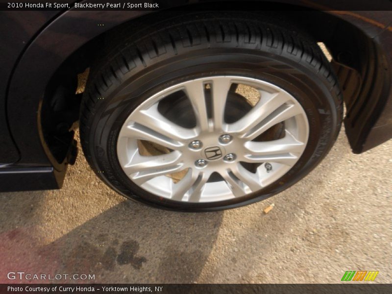 Blackberry Pearl / Sport Black 2010 Honda Fit Sport