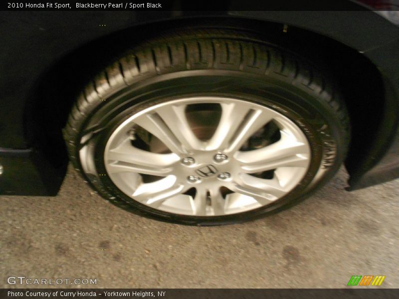 Blackberry Pearl / Sport Black 2010 Honda Fit Sport