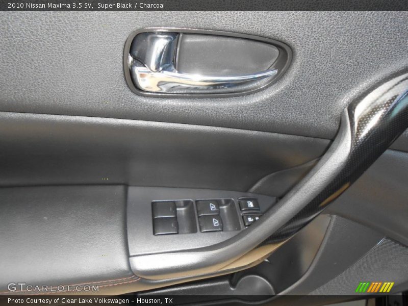 Super Black / Charcoal 2010 Nissan Maxima 3.5 SV