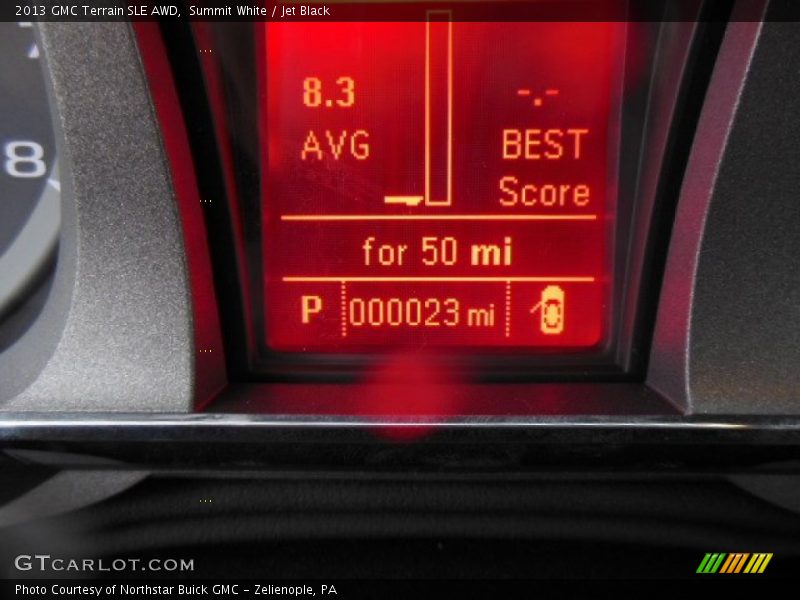 Summit White / Jet Black 2013 GMC Terrain SLE AWD
