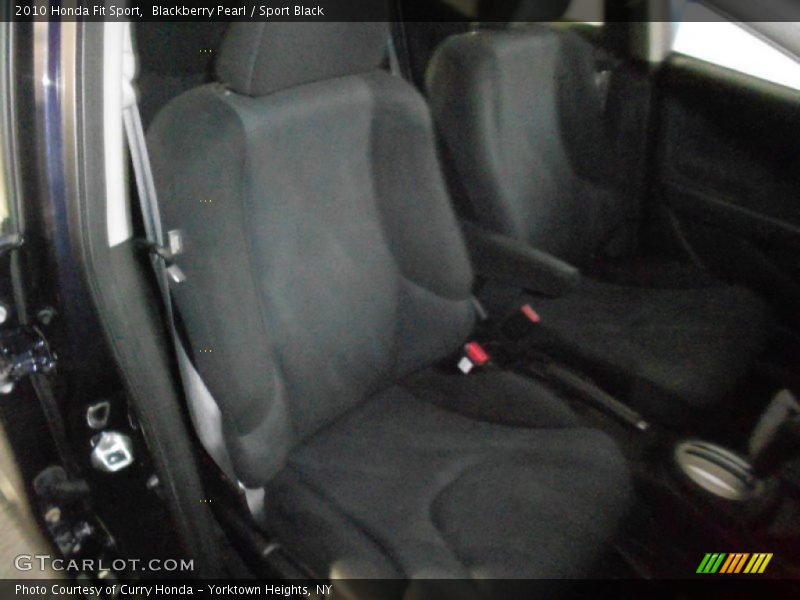 Blackberry Pearl / Sport Black 2010 Honda Fit Sport