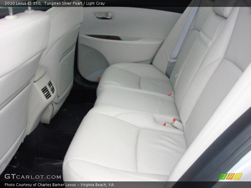 Tungsten Silver Pearl / Light Gray 2010 Lexus ES 350