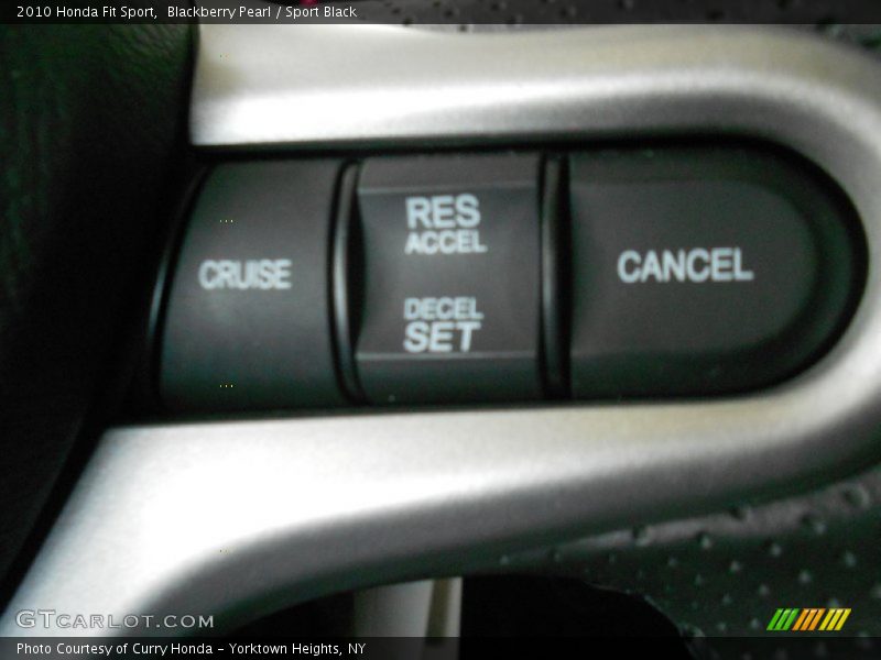 Blackberry Pearl / Sport Black 2010 Honda Fit Sport