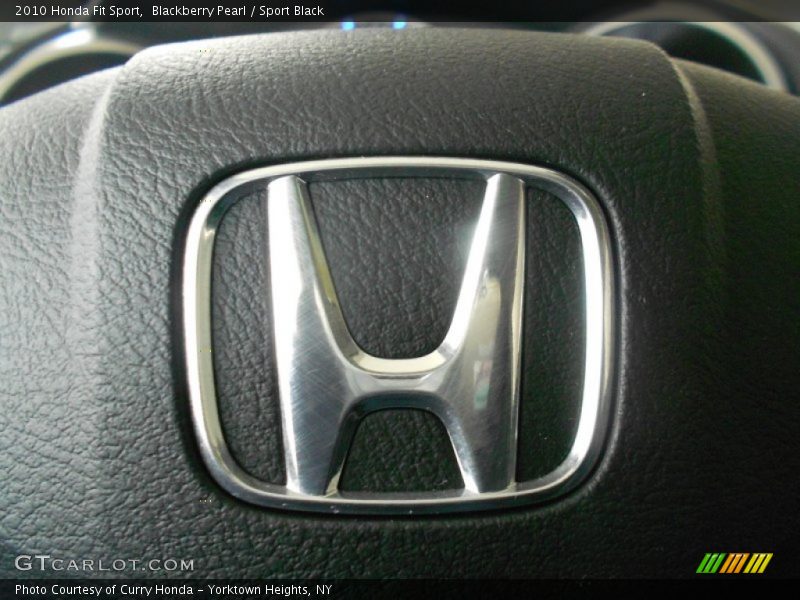 Blackberry Pearl / Sport Black 2010 Honda Fit Sport