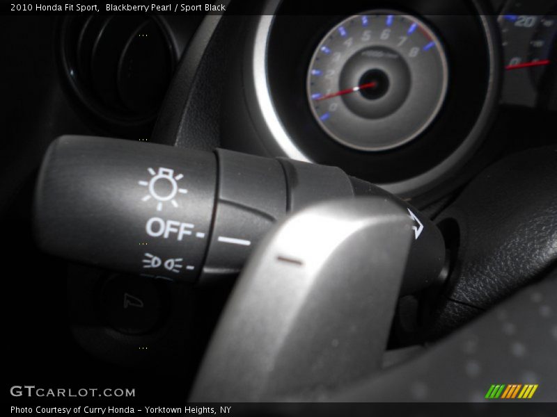 Blackberry Pearl / Sport Black 2010 Honda Fit Sport