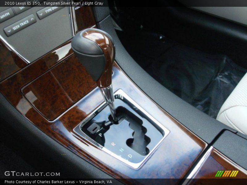 Tungsten Silver Pearl / Light Gray 2010 Lexus ES 350