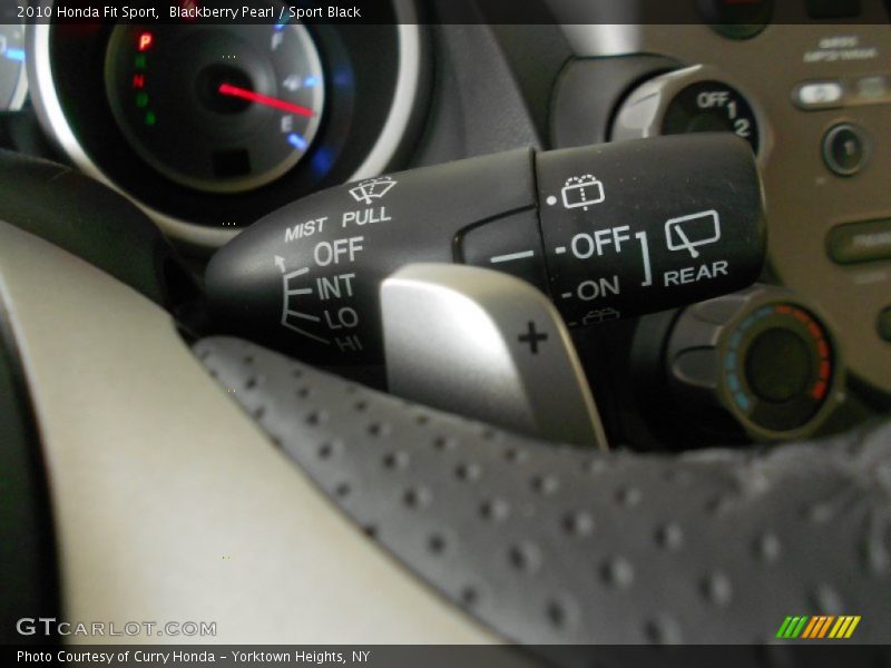 Blackberry Pearl / Sport Black 2010 Honda Fit Sport