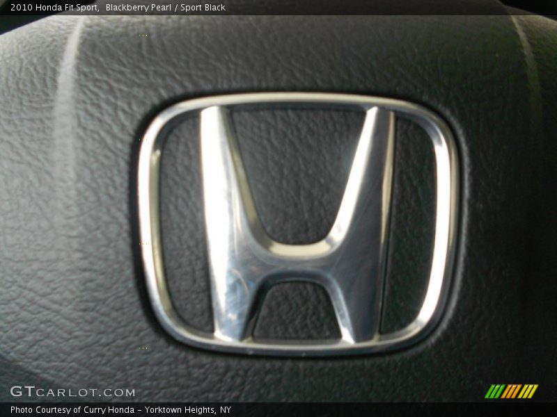Blackberry Pearl / Sport Black 2010 Honda Fit Sport