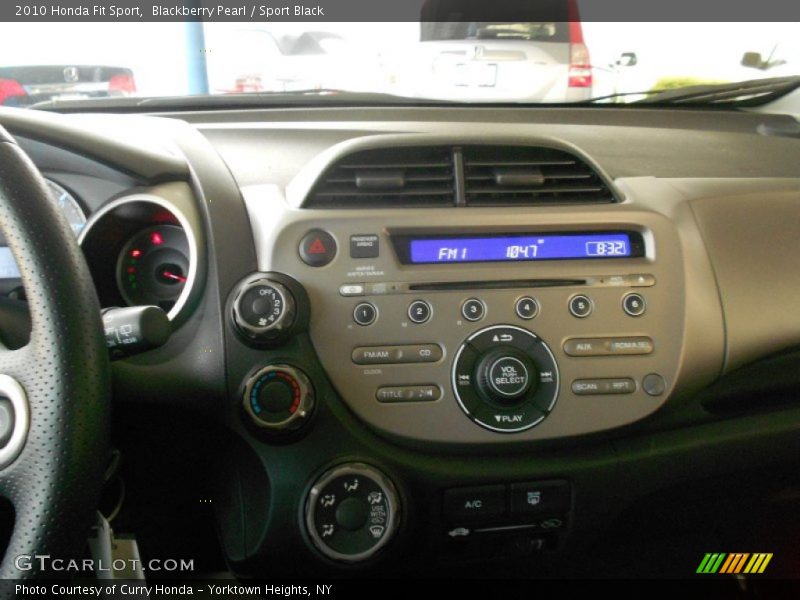 Blackberry Pearl / Sport Black 2010 Honda Fit Sport