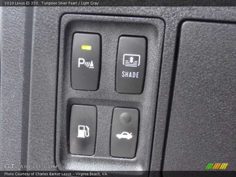 Tungsten Silver Pearl / Light Gray 2010 Lexus ES 350