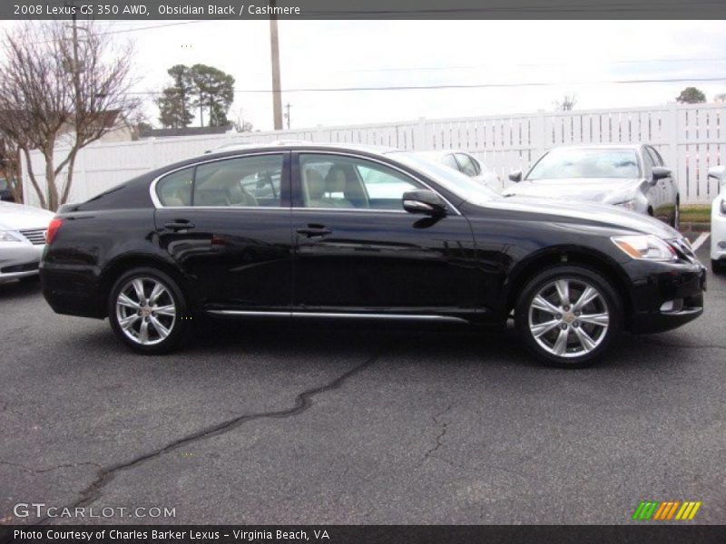 Obsidian Black / Cashmere 2008 Lexus GS 350 AWD