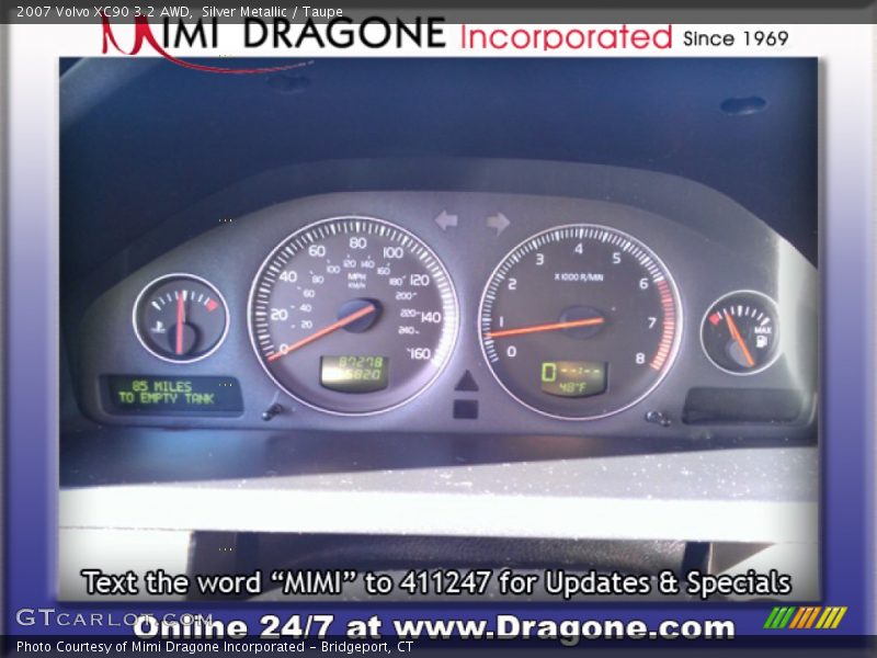 Silver Metallic / Taupe 2007 Volvo XC90 3.2 AWD
