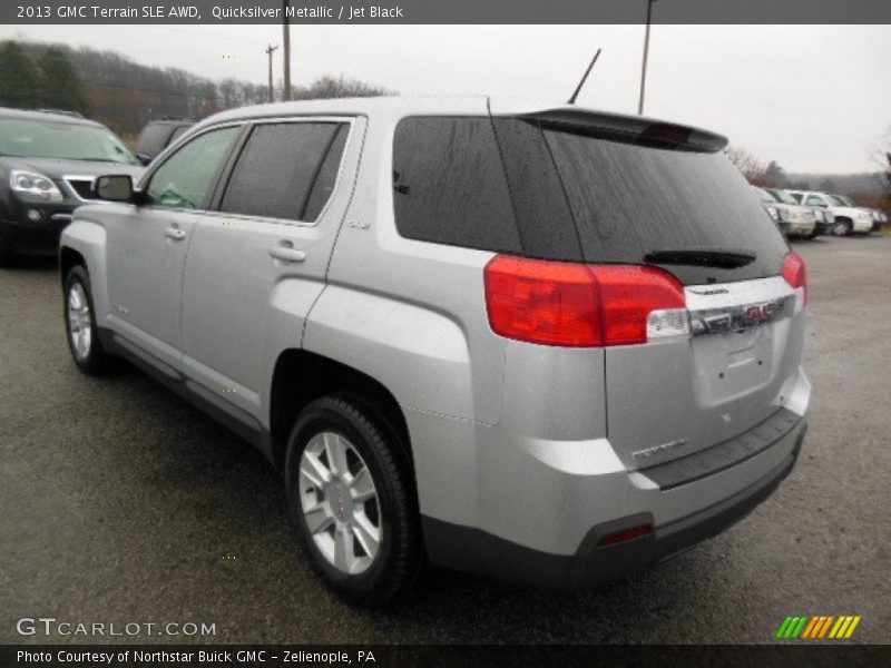 Quicksilver Metallic / Jet Black 2013 GMC Terrain SLE AWD