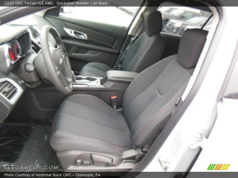 Quicksilver Metallic / Jet Black 2013 GMC Terrain SLE AWD