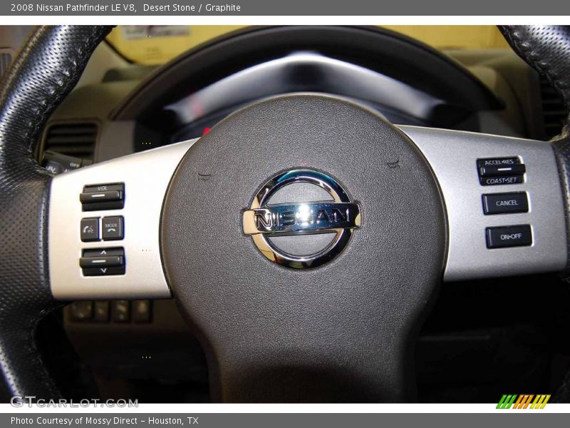 Desert Stone / Graphite 2008 Nissan Pathfinder LE V8