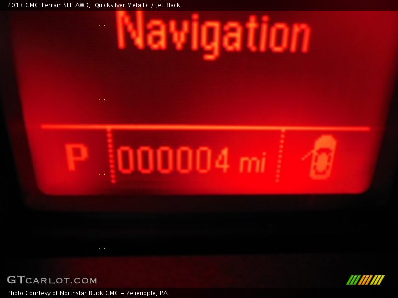 Quicksilver Metallic / Jet Black 2013 GMC Terrain SLE AWD