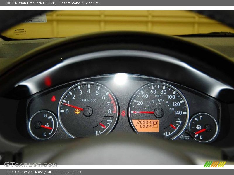 Desert Stone / Graphite 2008 Nissan Pathfinder LE V8