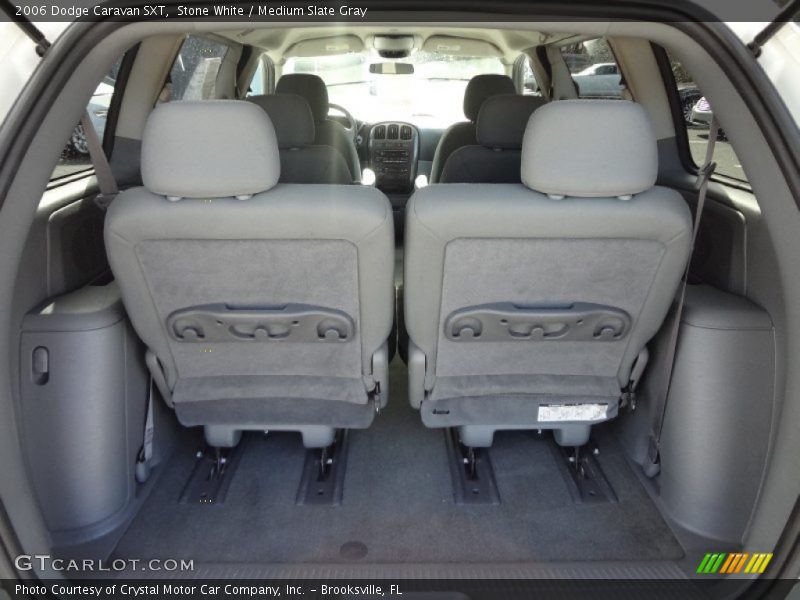 Stone White / Medium Slate Gray 2006 Dodge Caravan SXT