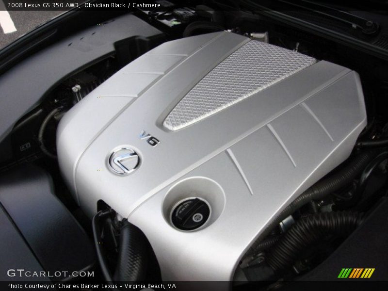 Obsidian Black / Cashmere 2008 Lexus GS 350 AWD