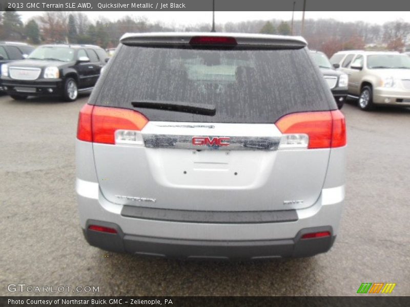 Quicksilver Metallic / Jet Black 2013 GMC Terrain SLE AWD